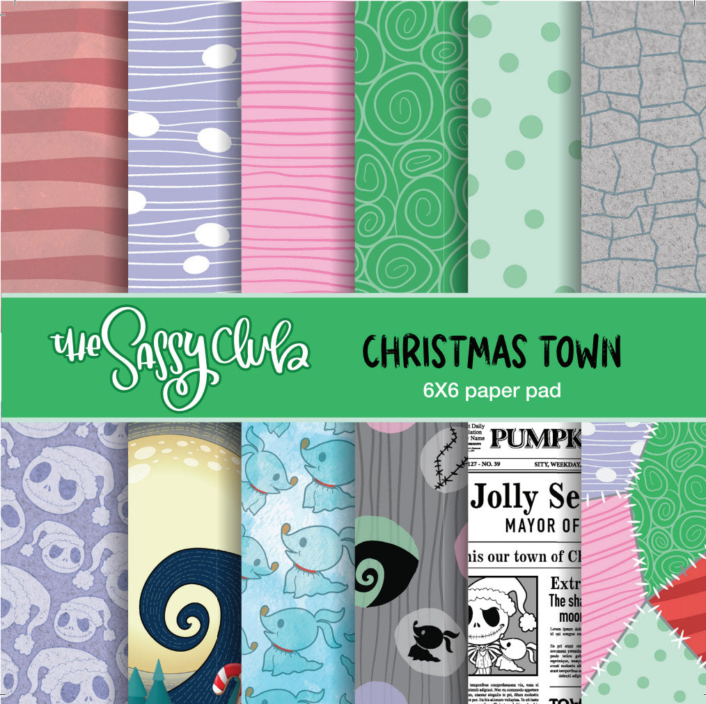 Christmas Town Paper Pad