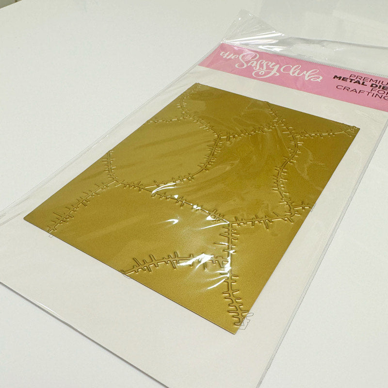 Stitch Gold Foil Plate