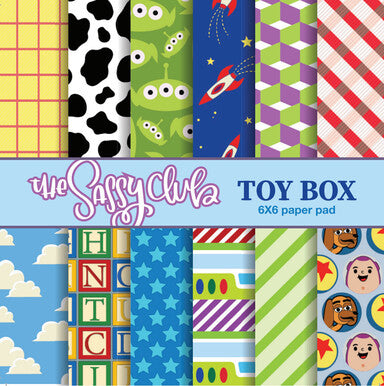 Toy Box Paper Pad