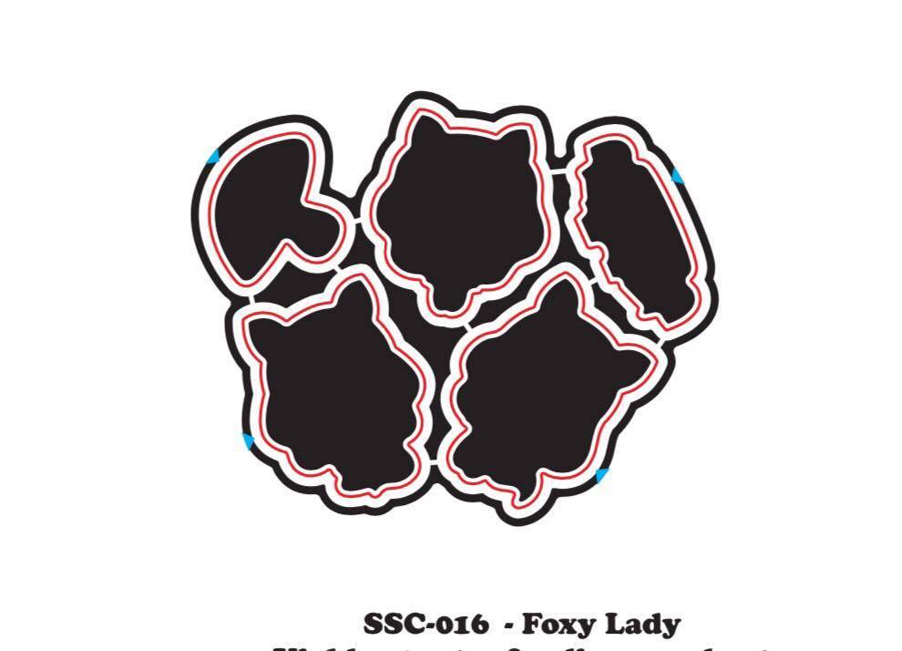 Foxy Darla (Die)-The Sassy Club LLC-spo-disabled