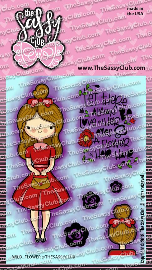 Wild Flower (Retiring)-The Sassy Club-Easter,Easter Stamps,march release,March Stamps,spo-disabled,spring stamps