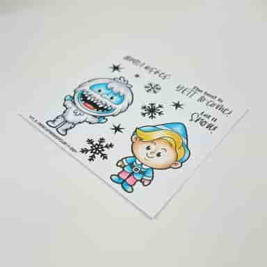 Yeti N Friends The Sassy Club Planner Stamps
