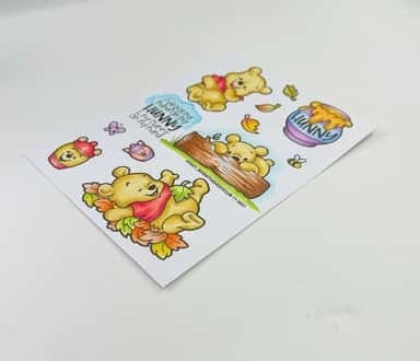 Honey Bear The Sassy Club Planner Stamps