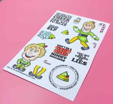 Son of an Elf The Sassy Club Planner Stamps