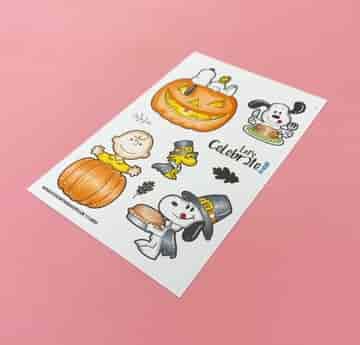 Pumpkin and Friends (20') The Sassy Club Planner Stamps