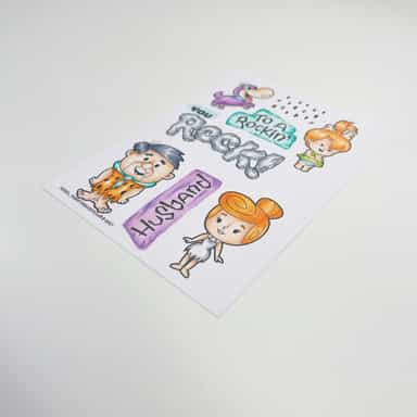 Fossil Fam The Sassy Club Clear Stamps
