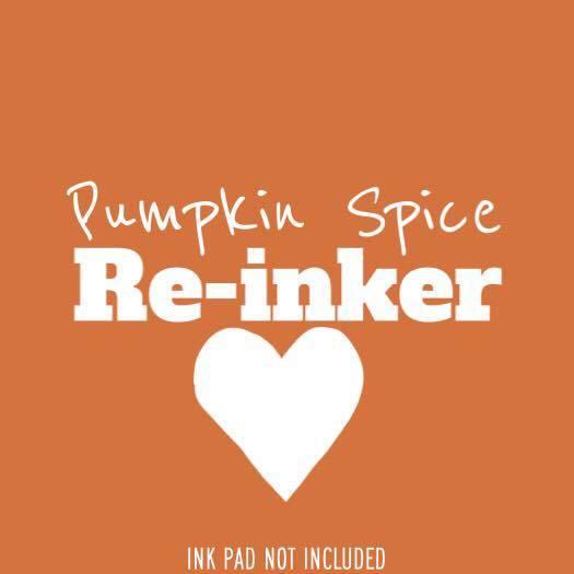 Pumpkin Spice Re-Inker (Not An InkPad)-The Sassy Club-fall ink colors stamping,Fast Drying Ink,fast drying pigment ink,Fast Drying Stamp Ink,High Quality Stamp Ink,ink for planner stamps,ink for stamping,ink pads,ink pads for stamps,Pigment Ink,Pigment Ink made in USA,pigment ink pad,Pigment Ink Stamps,planner pigment ink,spo-disabled